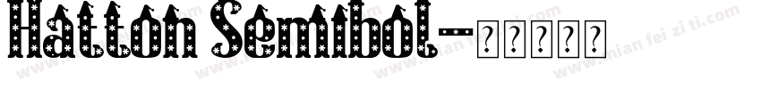 Hatton Semibol字体转换